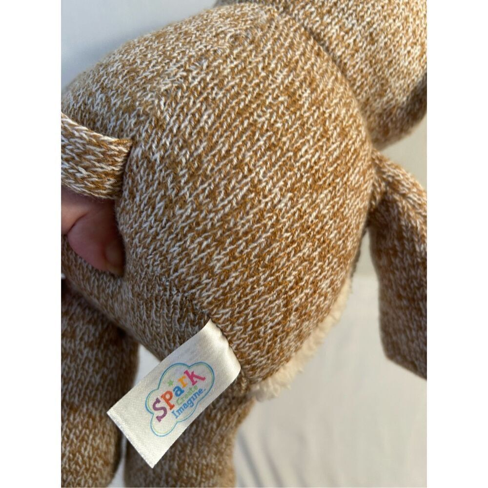 Spark Create‎  Imagine 13" Monkey Plush Rattle Replacement - Picture 5 of 5